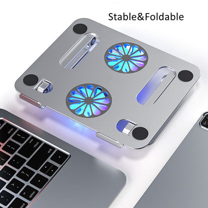 Dual Fan Cooler Laptop Stand