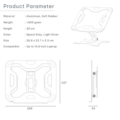 Zen Laptop Stand