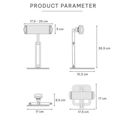 Oblique Tablet Stand