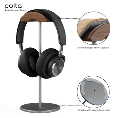 Wood Headphone Stand