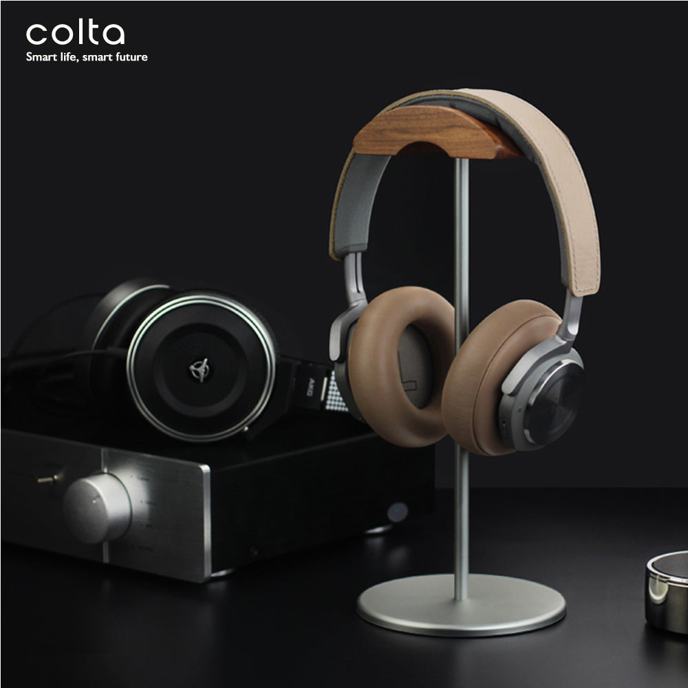 Wood Headphone Stand