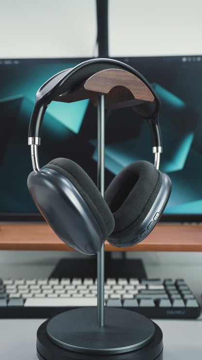 Wood Headphone Stand